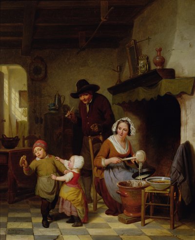 Pancake Day by Basile de Loose